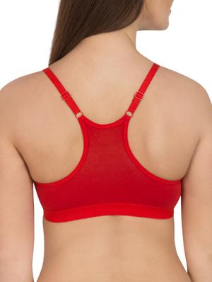 multicoloured cotton camisole bra (set of 3) - 12278732 - Standard Image - 7
