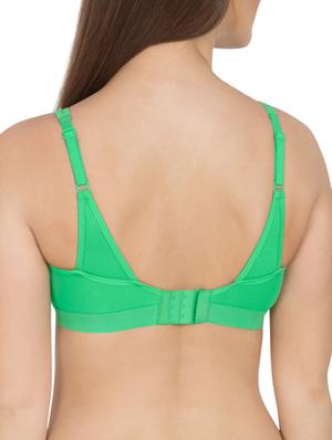 multicoloured cotton sports bra (set of 3) - 12278743 - Standard Image - 3