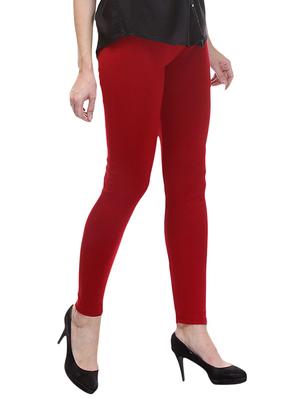 red woolen legging - 12290543 -  Standard Image - 1