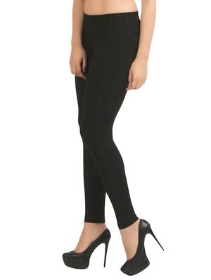 black woolen legging - 12290549 - Standard Image - 2