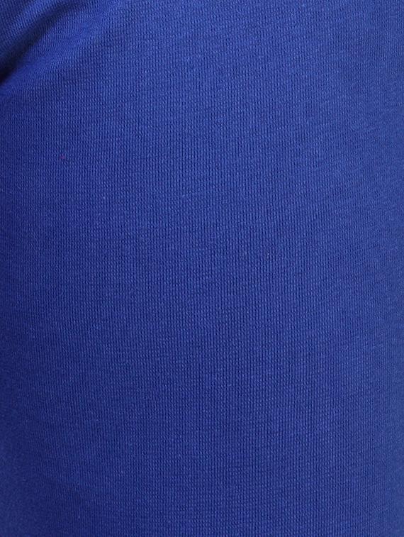 blue cotton track pants - 12297121 - Zoom Image - 4