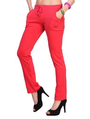 coral cotton track pant - 12297126 - Standard Image - 2