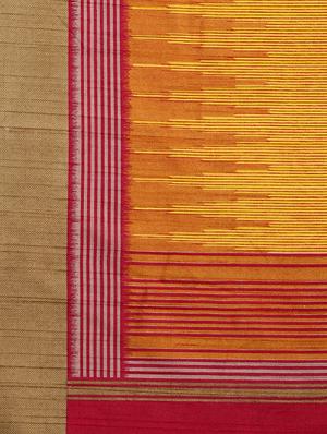 multicolored bhagalpuri silk printed saree with blouse - 12298613 - Standard Image - 4