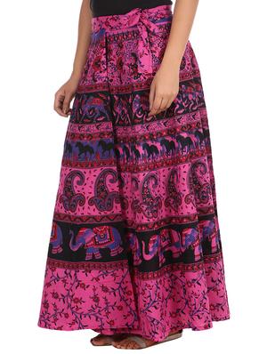 pink cotton skirt - 12306238 - Standard Image - 2