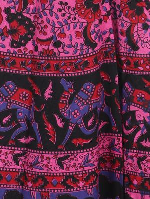 pink cotton skirt - 12306238 - Standard Image - 4