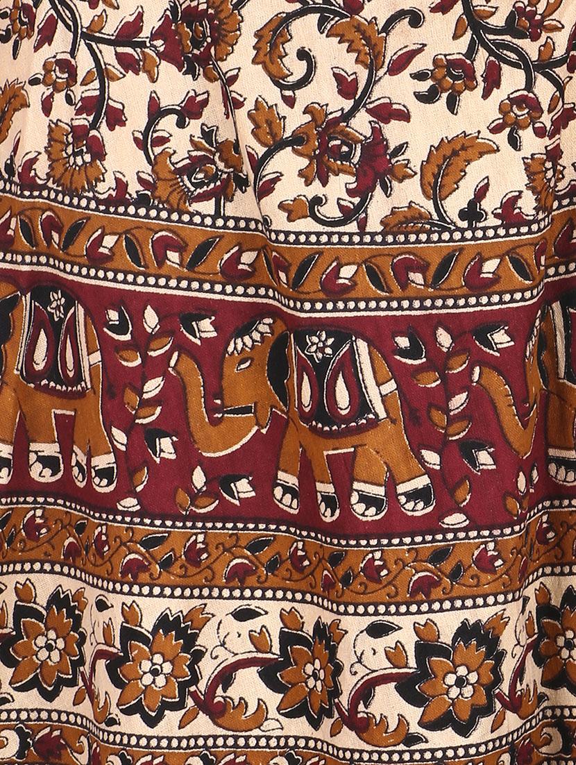 beige cotton skirt - 12306245 - Zoom Image - 4