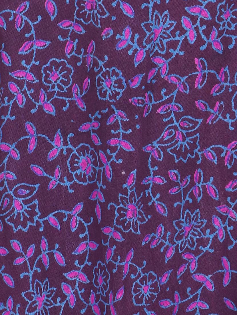 purple cotton skirt - 12306257 - Zoom Image - 4