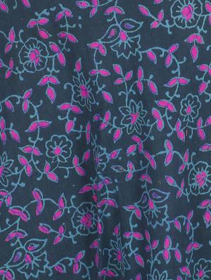 blue cotton wrap skirt - 12306258 - Standard Image - 4