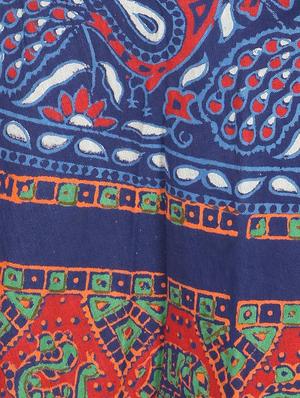 blue cotton skirt - 12306260 - Standard Image - 4