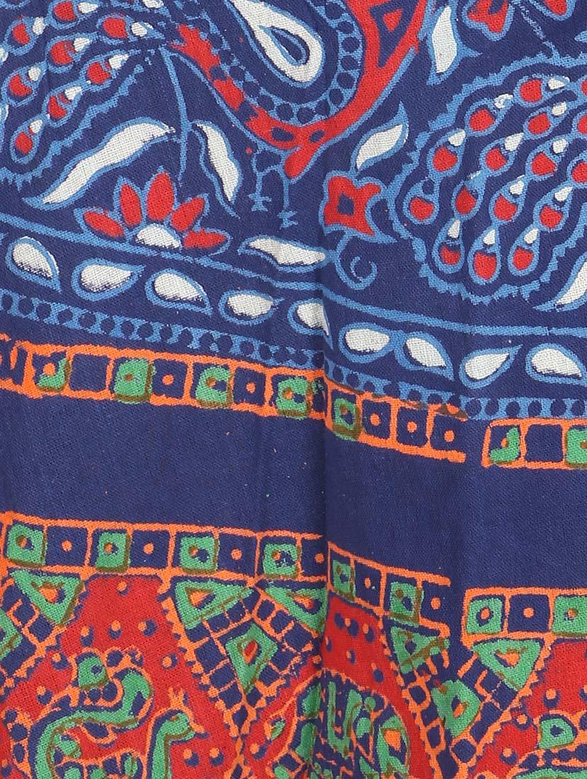 blue cotton skirt - 12306260 - Zoom Image - 4