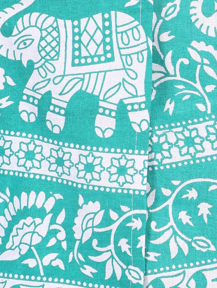 green cotton skirt - 12306265 - Zoom Image - 4