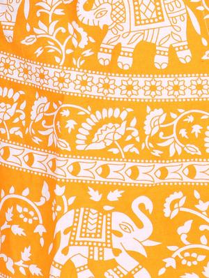 yellow cotton skirt - 12306267 - Standard Image - 4