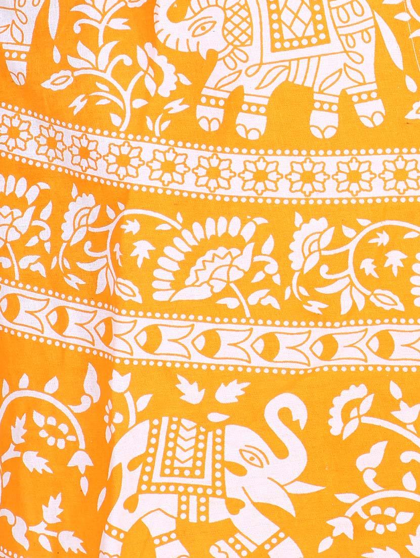 yellow cotton skirt - 12306267 - Zoom Image - 4