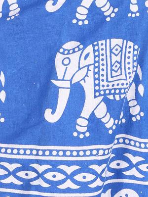 blue cotton skirt - 12306270 - Standard Image - 4