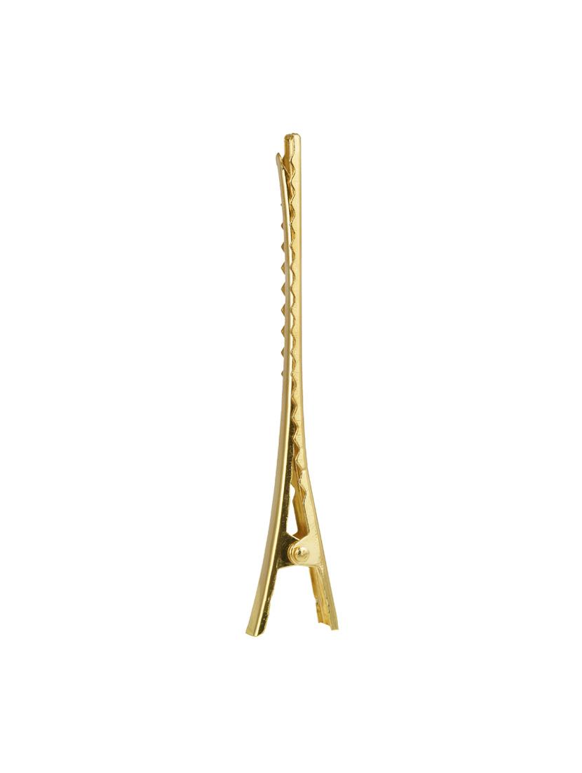 gold metal hair clip - 12316963 - Zoom Image - 1