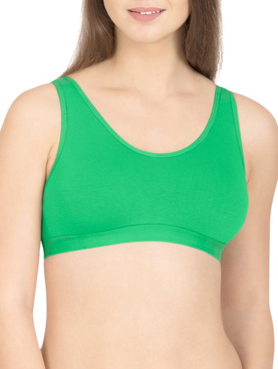 set of 3 cotton sports bra - 12320628 - Zoom Image - 2