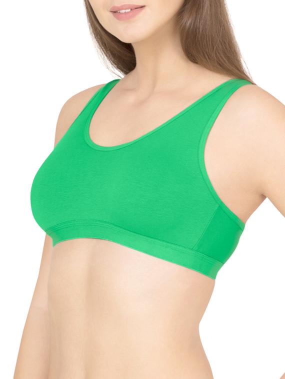 set of 3 cotton sports bra - 12320628 - Zoom Image - 3