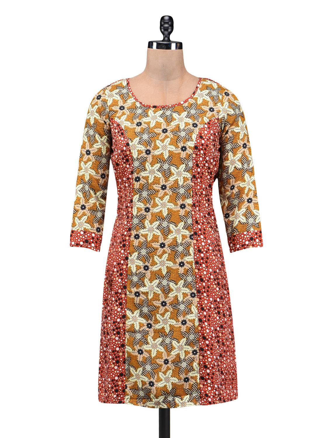 multicolor printed kurta - 1232094 - Zoom Image - 1