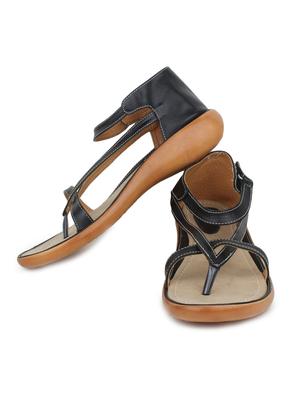 black closed back sandal - 12321979 - Standard Image - 4