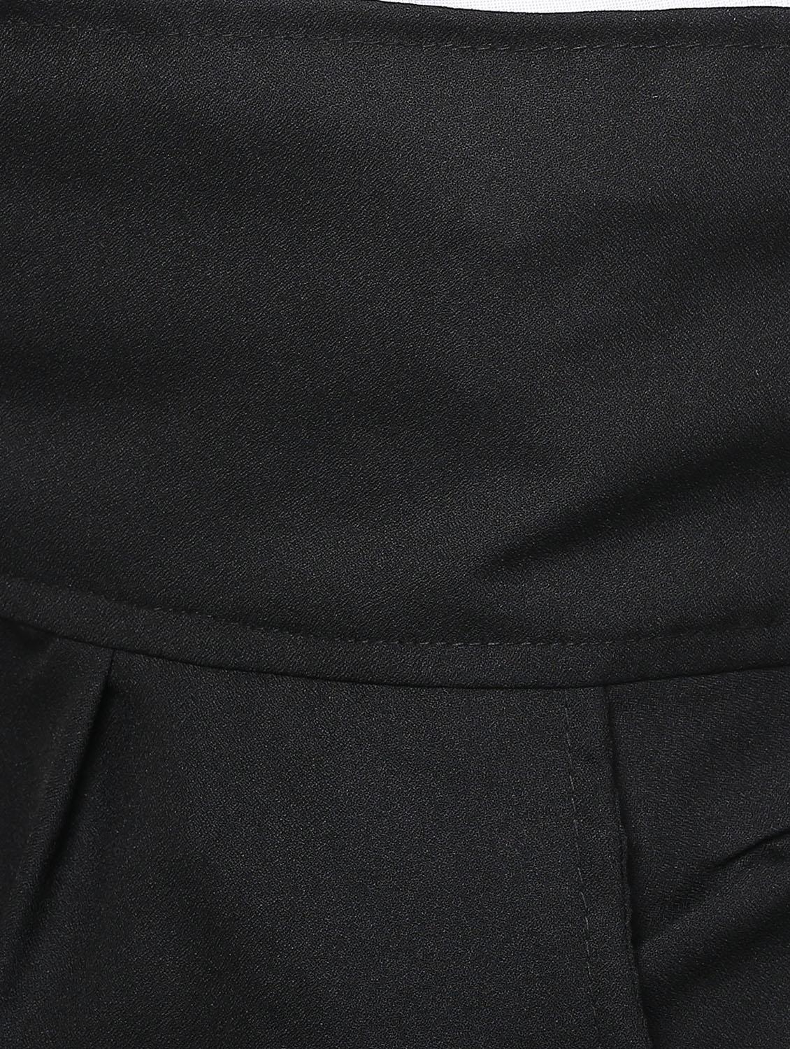 black polyester palazzo - 12322320 - Zoom Image - 4