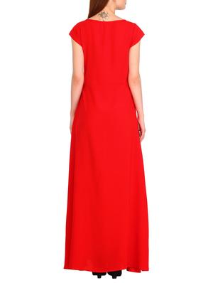 red viscose dress - 12323647 - Standard Image - 3