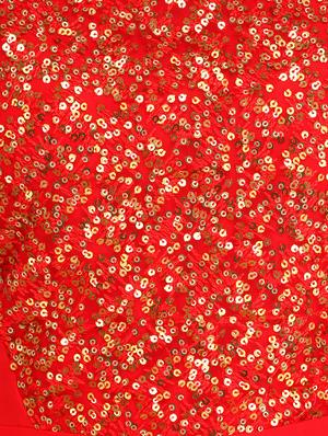 red viscose dress - 12323647 - Standard Image - 4