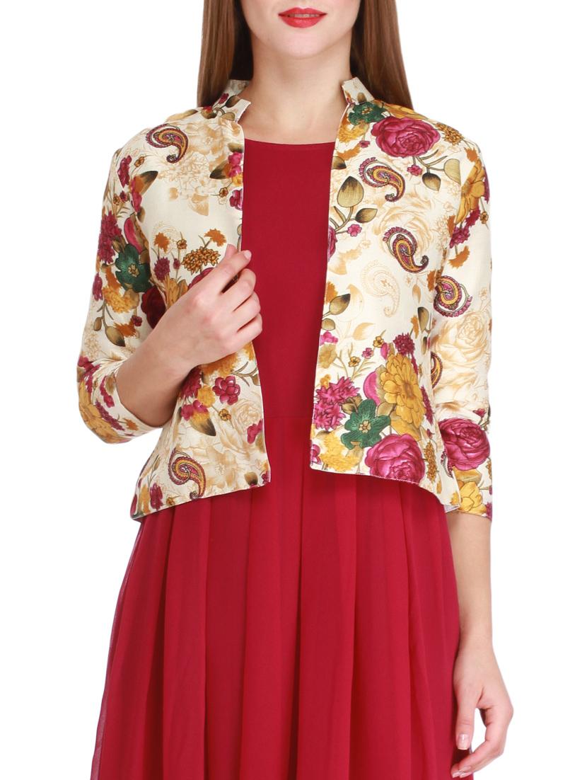 paisley floral summer jacket - 12323657 - Zoom Image - 1