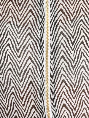chevron printed maxi tunic - 12323668 - Standard Image - 4