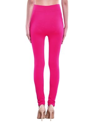 pink cotton leggings - 12328177 - Standard Image - 3