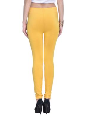 yellow cotton leggings - 12328182 - Standard Image - 3