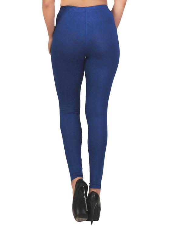 blue cotton leggings - 12328190 - Zoom Image - 3