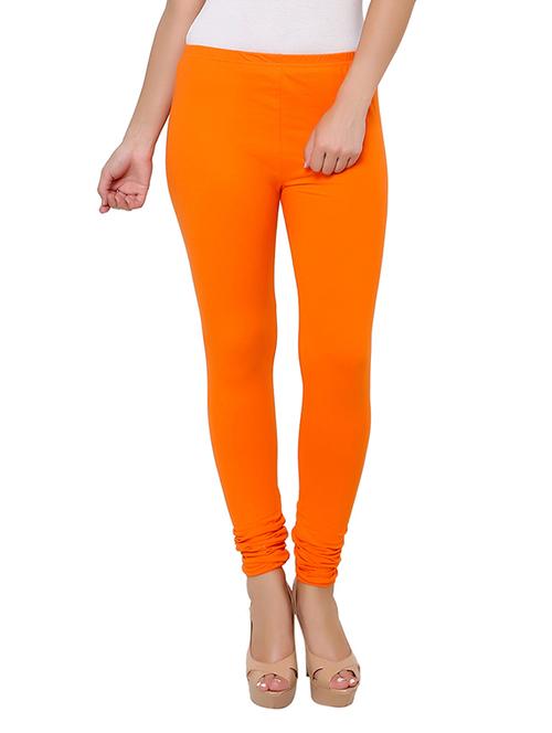 orange cotton leggings - 12328198 - Very Small Image - 1