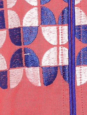 peach viscose straight kurta - 12328358 - Standard Image - 5