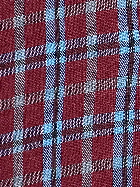 red cotton casual shirt - 12330020 - Zoom Image - 5