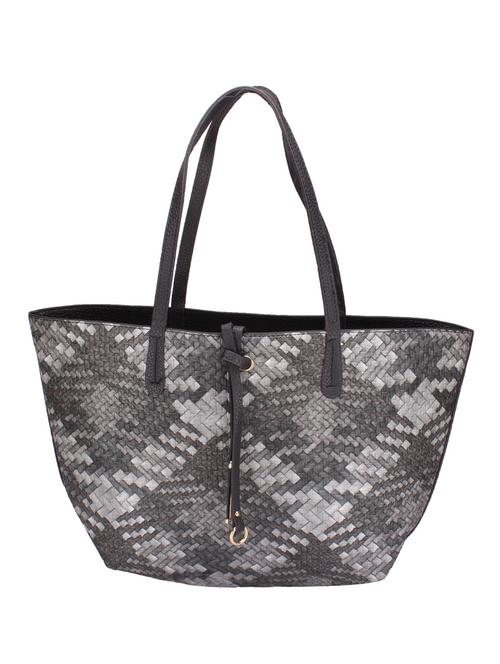 multi braided leatherette tote - 12333673 - Standard Image - 1