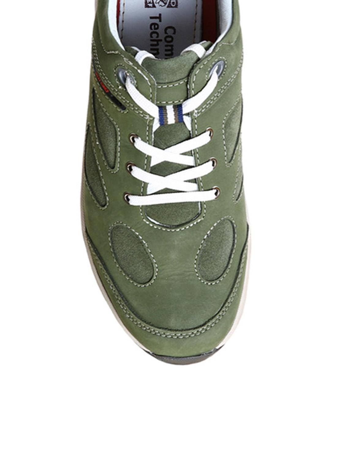 green leather lace up shoes - 12336417 - Zoom Image - 4
