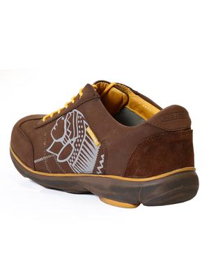brown leather lace up shoes - 12336460 - Standard Image - 3