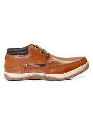 tan leather lace up shoes - 12336522 - Standard Image - 2
