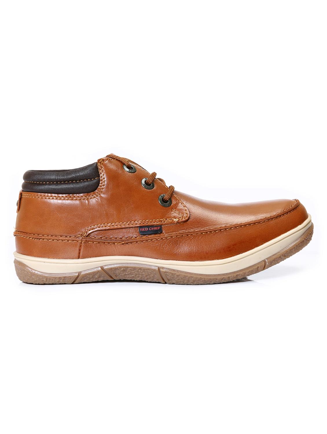 tan leather lace up shoes - 12336522 - Zoom Image - 2