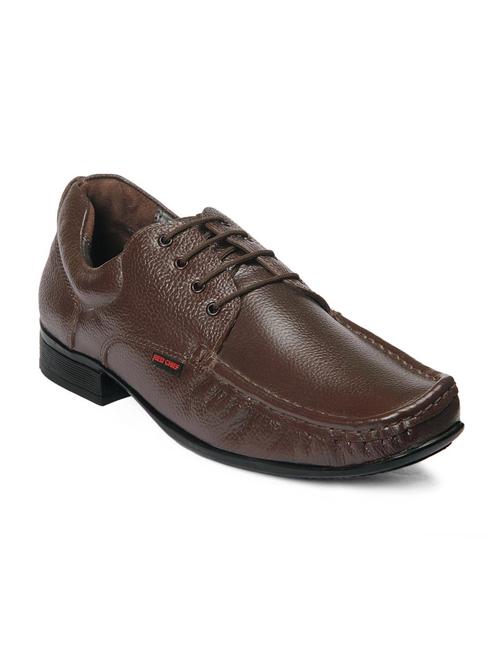 brown leather derbies - 12336543 - Standard Image - 1