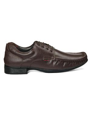 brown leather derbies - 12336543 - Standard Image - 2