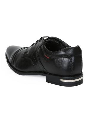 black leather derbies - 12336575 - Standard Image - 3