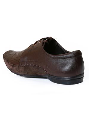 brown leather derbies - 12336671 - Standard Image - 3