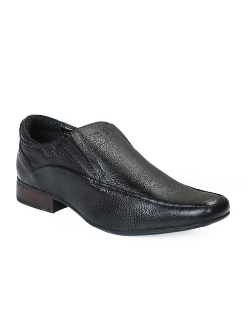 black leather slip on - 12336686 - Standard Image - 1