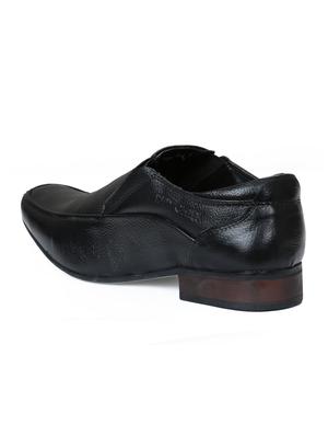 black leather slip on - 12336686 - Standard Image - 3