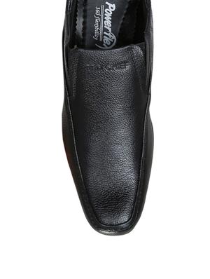 black leather slip on - 12336686 - Standard Image - 4