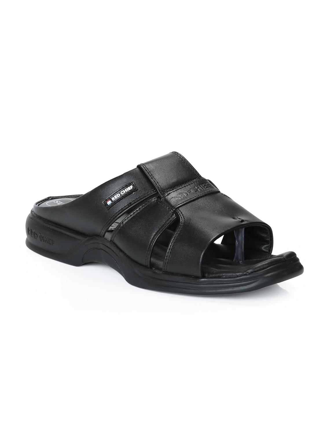 red chief black casual sandals - 12337638 - Zoom Image - 1