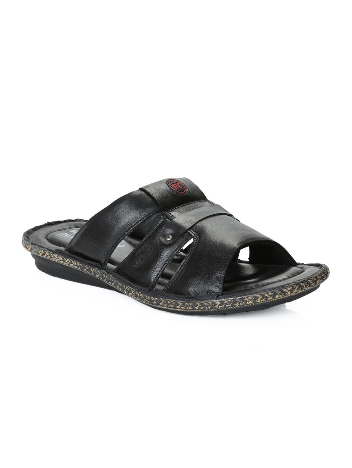 red chief black casual sandals - 12337658 - Zoom Image - 1