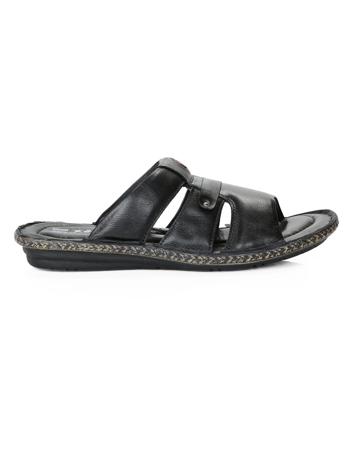 red chief black casual sandals - 12337658 - Zoom Image - 2