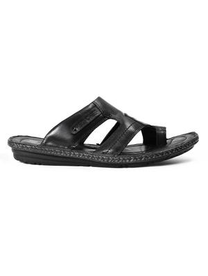 red chief black casual slippers - 12337664 - Standard Image - 2